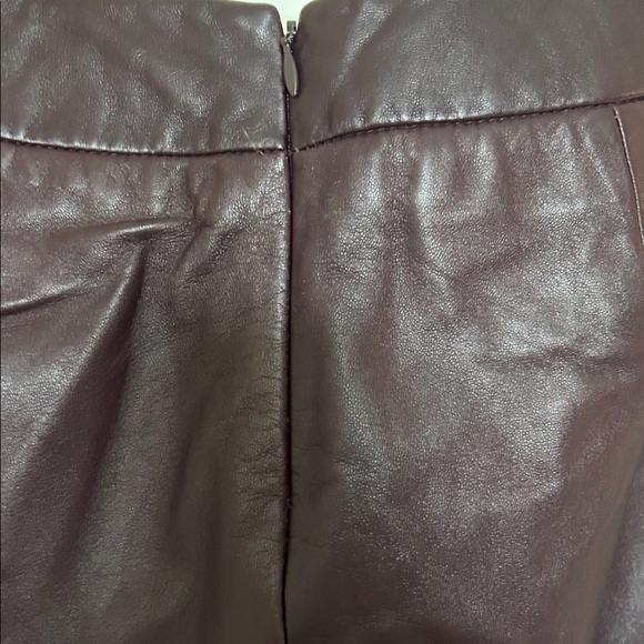 *Tommy Bahama Rich maroon Leather Pants - Picture 7 of 9